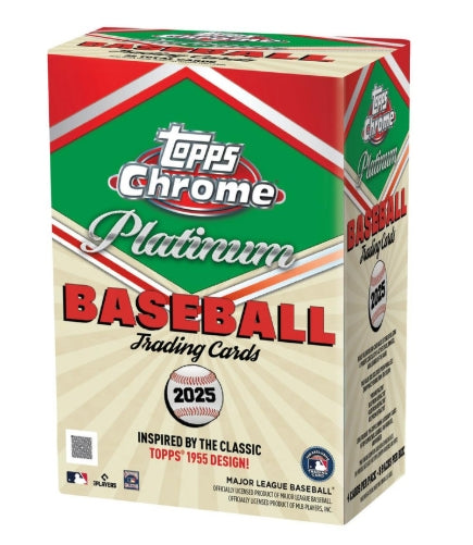 2025 Topps Chrome Platinum Anniversary Baseball Blaster Box