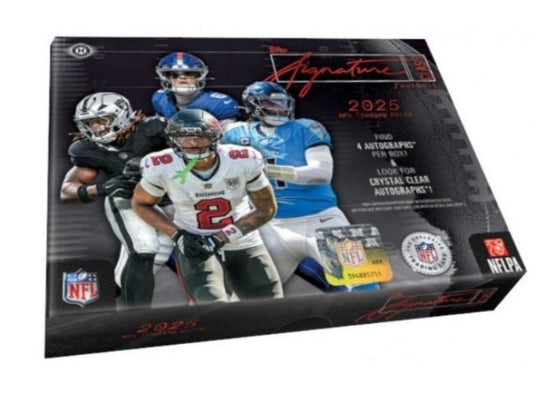 2025 Topps Signature Class Football Hobby Jumbo Box