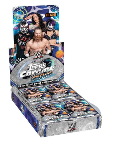 2026 Topps Cosmic Chrome WWE Wrestling Hobby Box