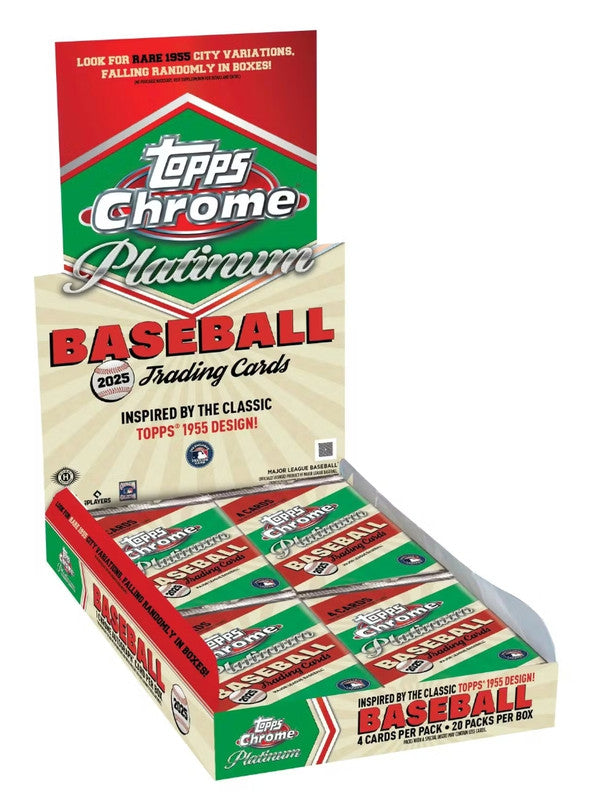 2025 Topps Chrome Platinum Anniversary Baseball Hobby Box