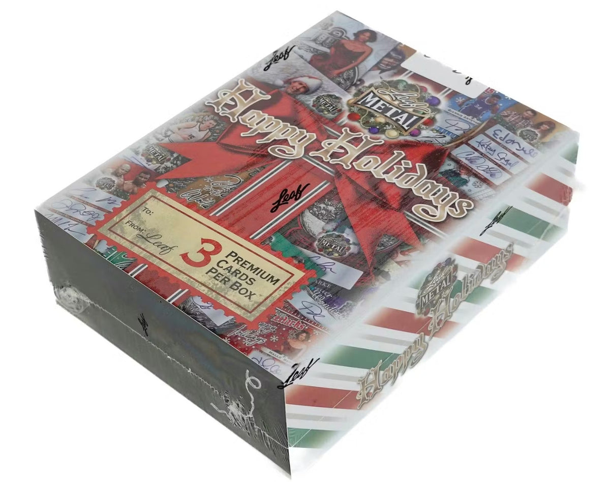 2025 Leaf Metal Happy Holidays Hobby Box