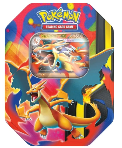 Pokemon TCG: Mega Evolution - Mega Charizard Y Tin