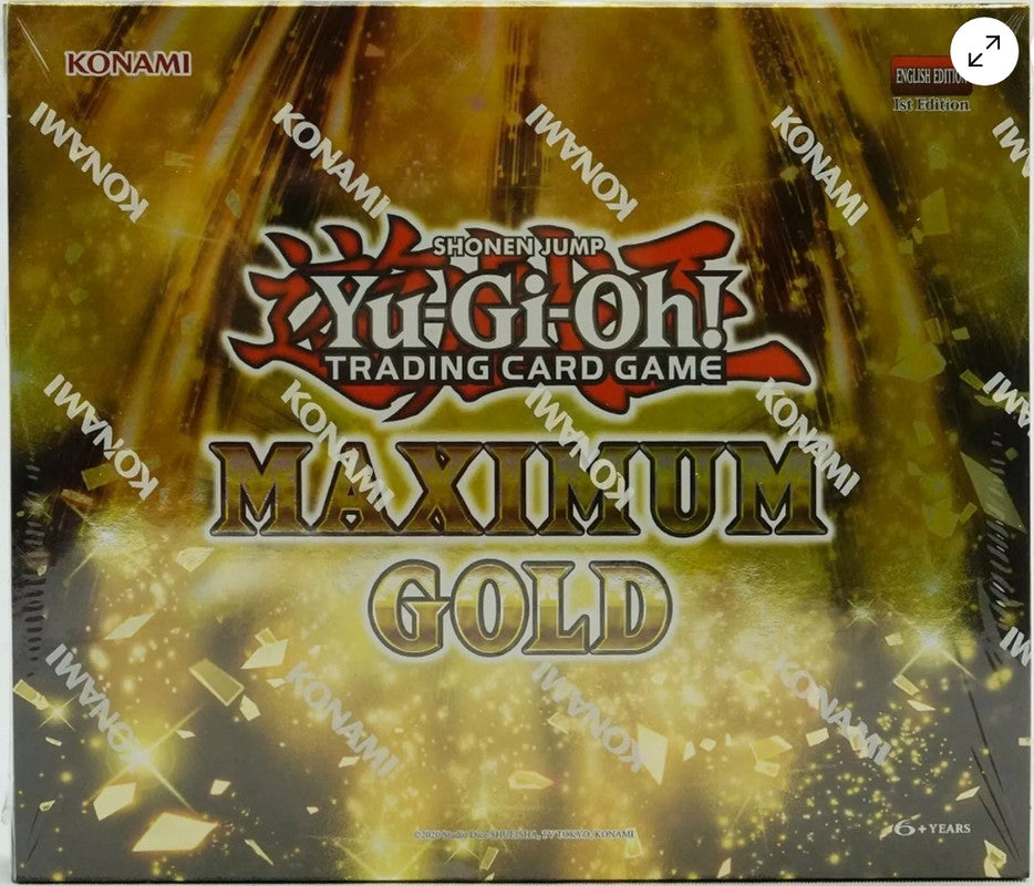 Yu-Gi-Oh!: Maximum Gold Booster Box (1st Edition) (2020)