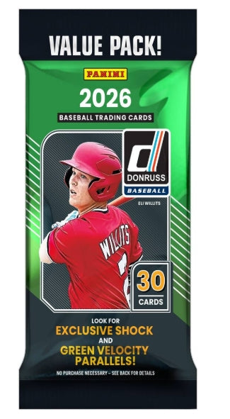 2026 Panini Donruss Baseball Fat Pack (SALE)