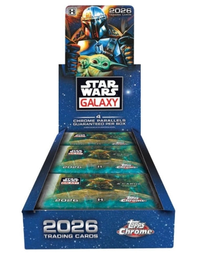 2026 Topps Star Wars Chrome Galaxy Hobby Box
