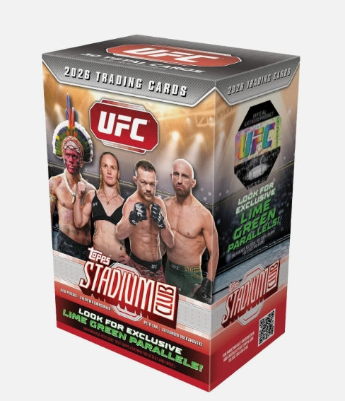 2026 Topps Stadium Club UFC Blaster Box (PRE-ORDER)