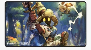 Ultra Pro MTG Black Stitched Playmat - Final Fantasy X Universe Beyond: Vivi Ornitier