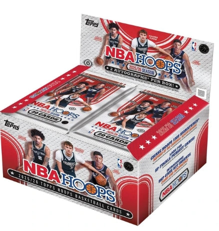 2025/26 Topps Hoops Basketball Hobby Jumbo Box (SALE)