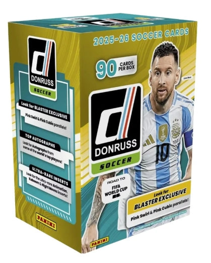 2025/26 Panini Donruss Road to FIFA World Cup Soccer Hobby Blaster Box