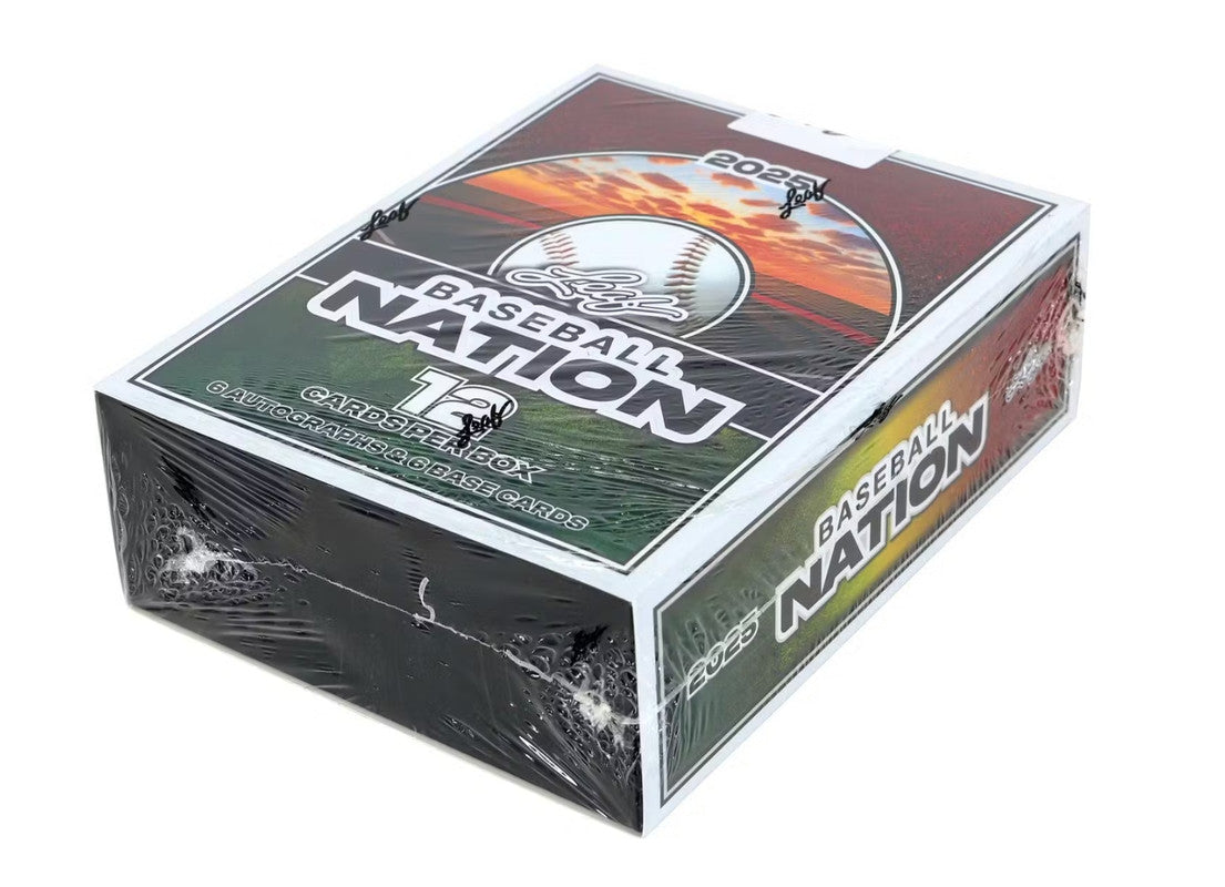 2025 Leaf Baseball Nation Hobby Box