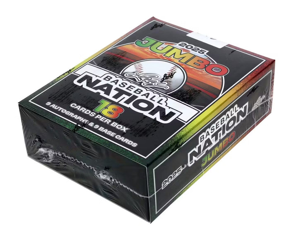 2025 Leaf Baseball Nation Hobby Jumbo Box