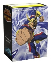 Dragon Shield Sleeves: Standard Textured Art My Hero Academia - All Might