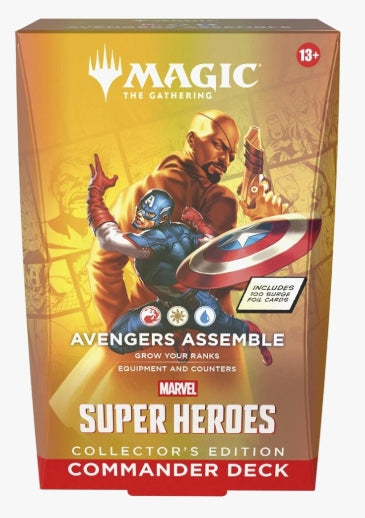 Magic the Gathering: Marvel Super Heroes Collector Commander Deck - Avengers Assemble (SALE)