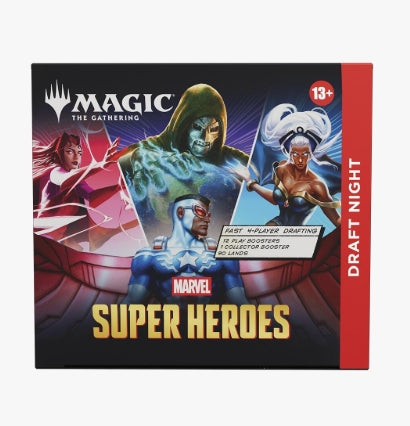 Magic the Gathering: Marvel Super Heroes Draft Night Box