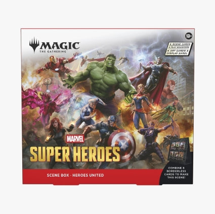 Magic the Gathering: Marvel Super Heroes Scene Box - Heroes United (SALE)