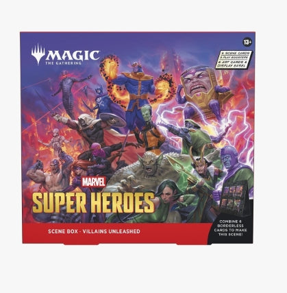 Magic the Gathering: Marvel Super Heroes Scene Box - Villains Unleashed (SALE)