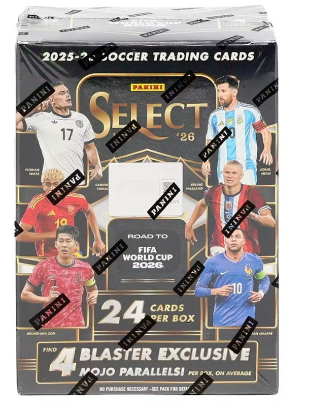 2025/26 Panini Select Road to FIFA World Cup Soccer Blaster Box
