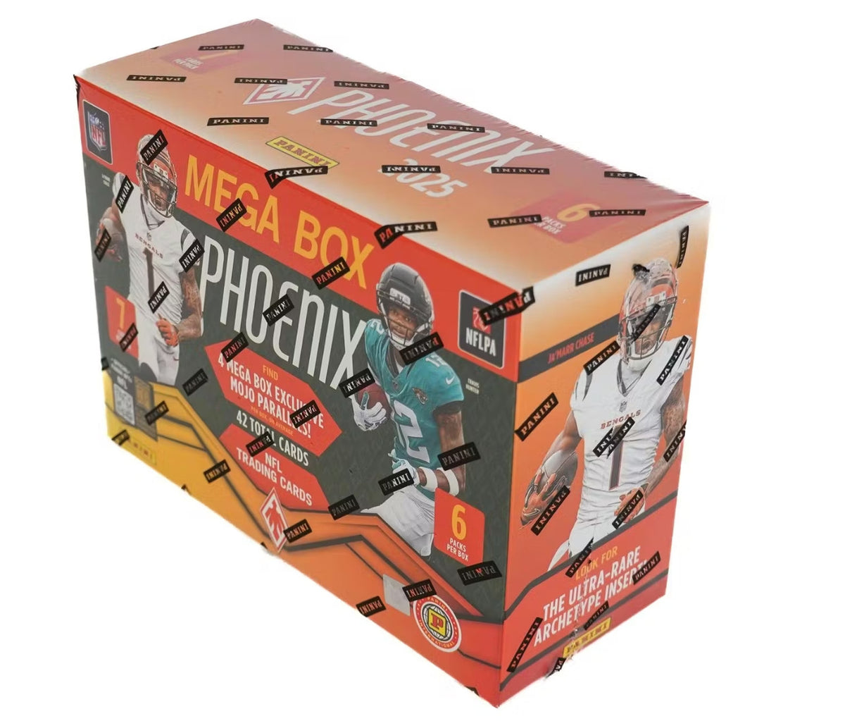 2025 Panini Phoenix Football Hobby International Mega Box