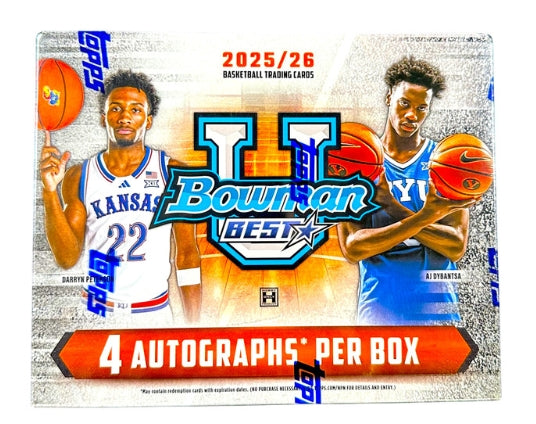 2025/26 Bowman University Best Basketball Hobby Box