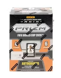 2026 Panini Prizm FIFA World Cup Soccer Blaster Box (Yellow, Purple, Blue and White Prizms!) (SALE)