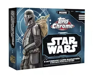 2026 Topps Star Wars Chrome Delight Box (PRE-ORDER)