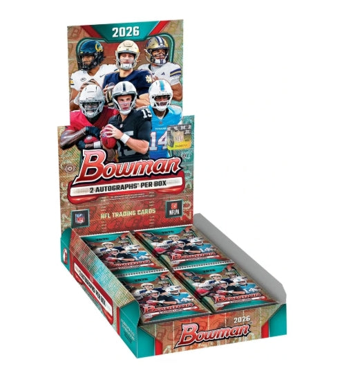 2026 Bowman Football Hobby Box (PRE-ORDER)