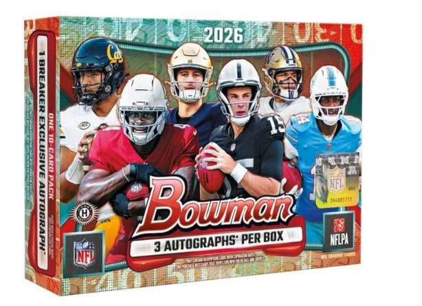 2026 Bowman Football Delight Box (PRE-ORDER)