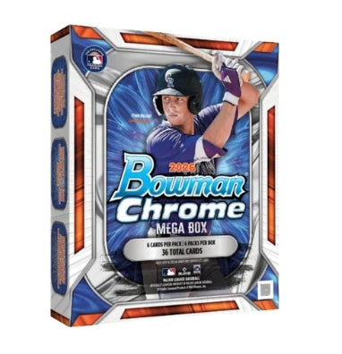 2026 Bowman Chrome Baseball Mega Box (PRE-ORDER)