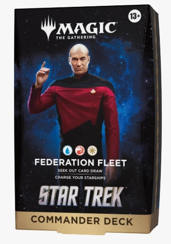 Magic The Gathering: Star Trek Commander Deck (Federation Fleet) (PRE-ORDER)