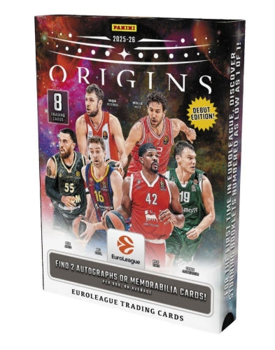 2025/26 Panini Origins EuroLeague Basketball Hobby Box (SALE)