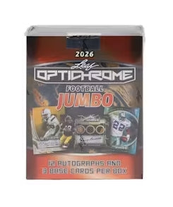 2026 Leaf Optichrome Football Hobby Jumbo Box
