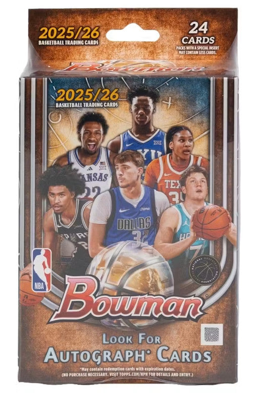 2025/26 Bowman Basketball Hanger Box