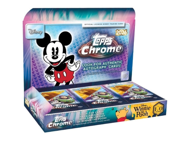 2026 Topps Disney Chrome Hobby Box (SALE)