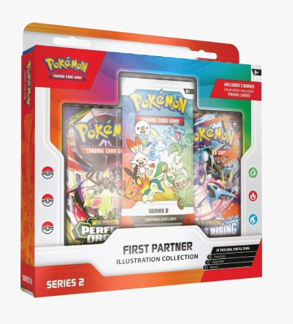 Pokemon TCG: Mega Evolution - First Partner Illustration Collection Series 2 Box (SALE)