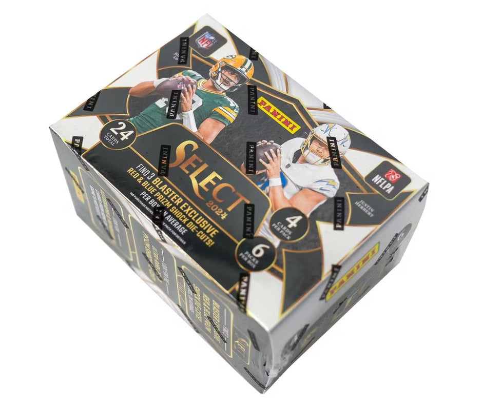2024 Panini Select Football Blaster Box (Red and Blue Shock)