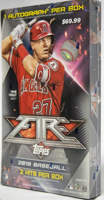 2019 Topps Fire Baseball Hobby Box