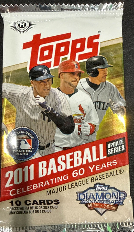 2011 Topps Update Series Baseball Hobby Pack