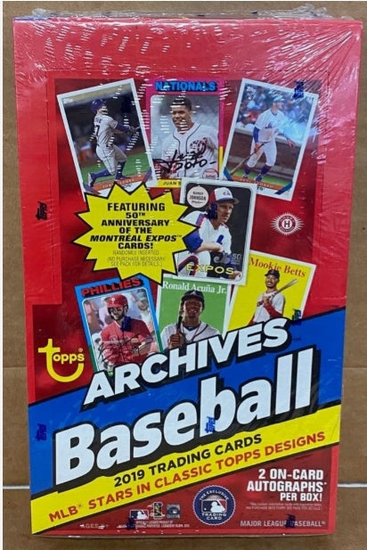 2019 Topps Archives Baseball Hobby Box