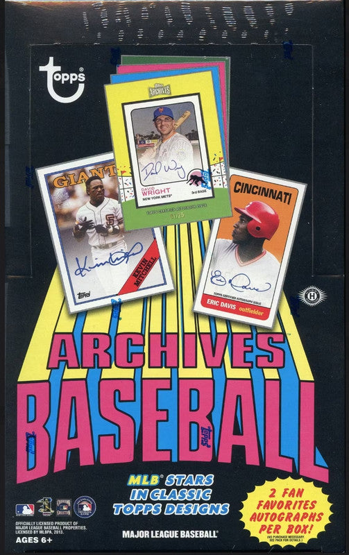2013 Topps Archives Baseball Hobby Box
