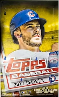 2017 Topps Series 1 Baseball Hobby Box