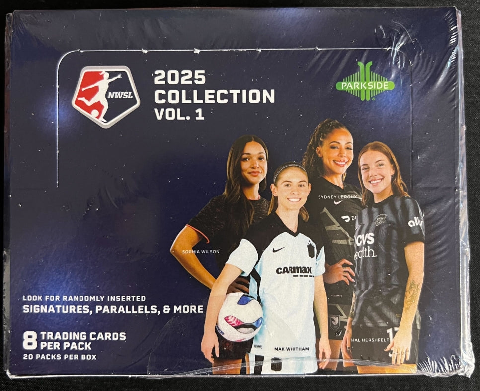 2025 Parkside NWSL Collection Volume 1 Soccer Hobby Box