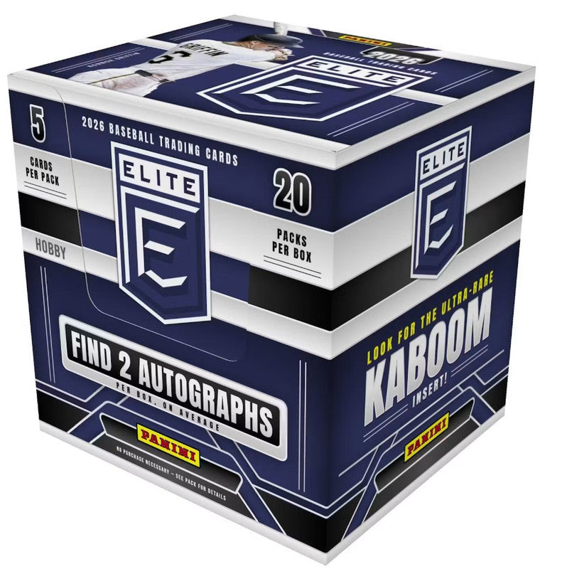 2026 Panini Donruss Elite Baseball Hobby Box