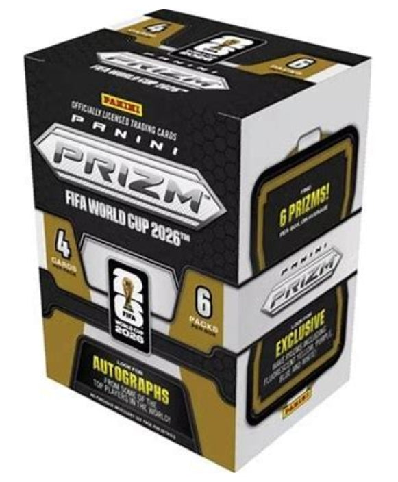 2026 Panini Prizm FIFA World Cup Soccer Hobby Blaster Box (PRE-ORDER)