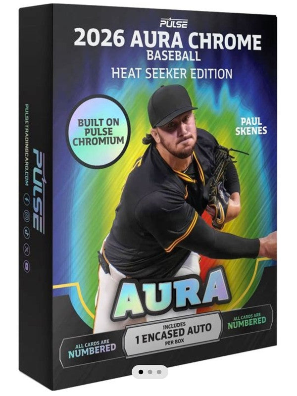 2026 Pulse Aura Baseball Heat Seeker Box