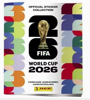 2026 Panini FIFA World Cup Soccer Sticker Paperback Album