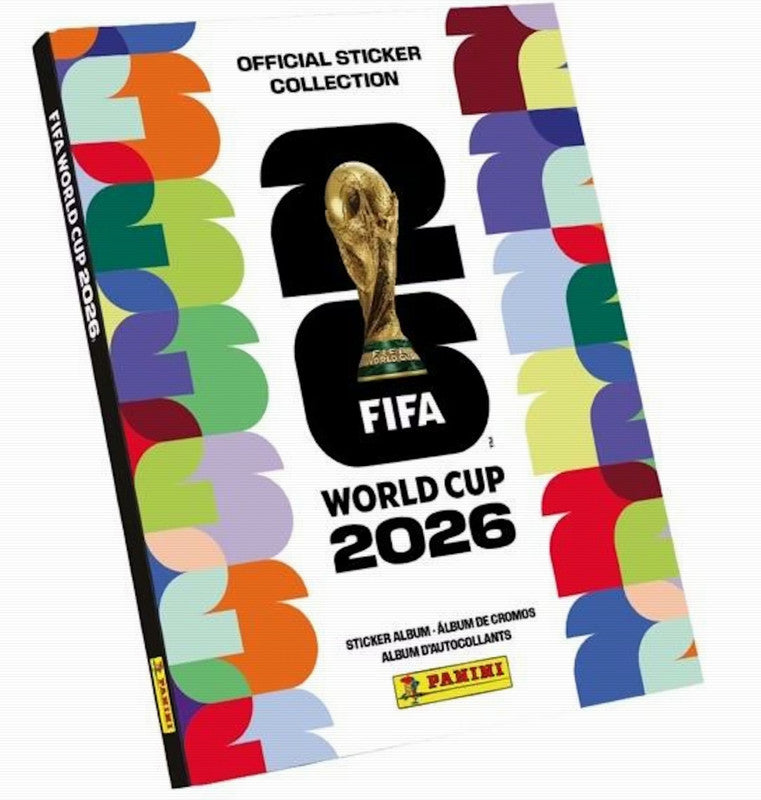 2026 Panini FIFA World Cup Soccer Sticker Hard Cover Album