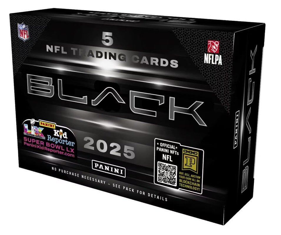 2025 Panini Black Football Hobby Box