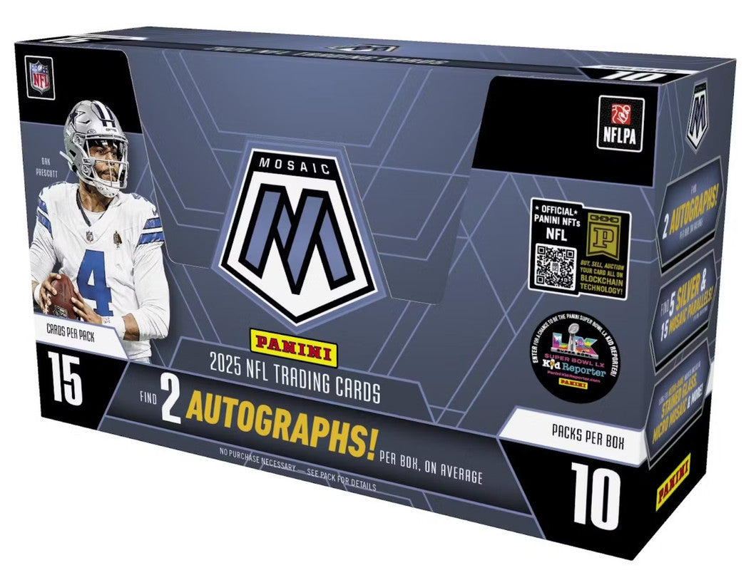 2025 Panini Mosaic Football Hobby Box