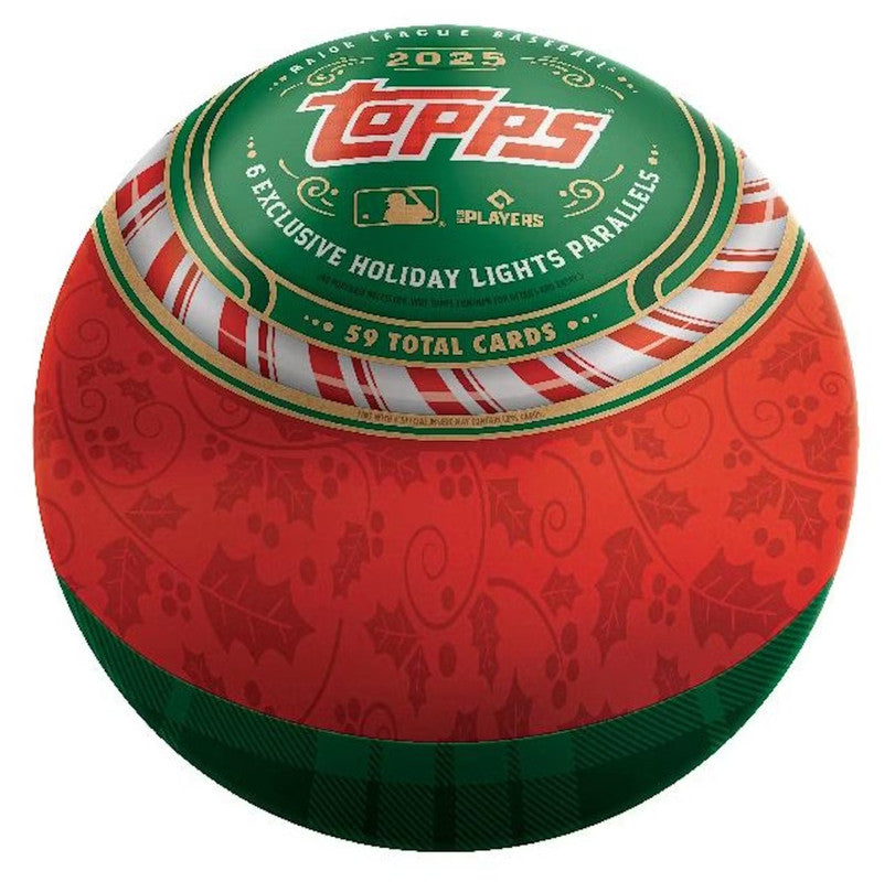 2025 Topps Holiday Baseball Tin
