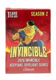 2026 Keepsake Invincible Season 2 Spotlight Series Hobby Box